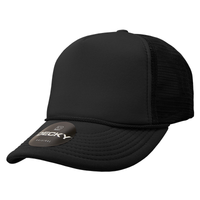 Black - Decky Style 211 (High Profile) Black - Decky Style 211 (High Profile) - Custom Canvas Now