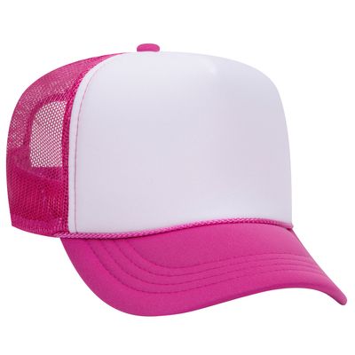 Hot Pink/White/Hot Pink Hot Pink/White/Hot Pink - Custom Canvas Now
