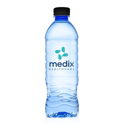 16.9 oz Blue Water Bottle