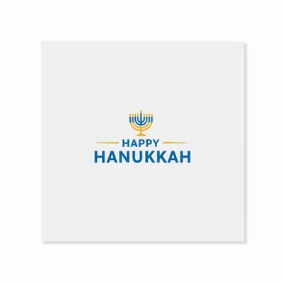 Hanukkah Napkins - Custom Canvas Now