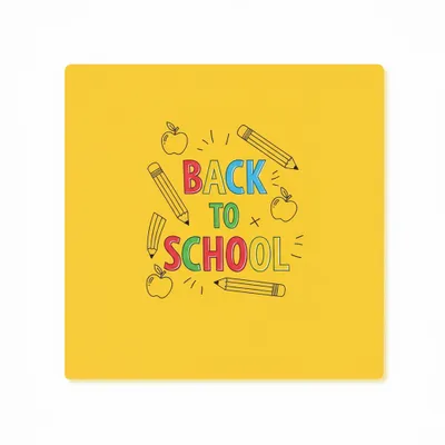 School Napkins - Custom Canvas Now