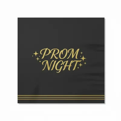 Prom Napkins - Custom Canvas Now