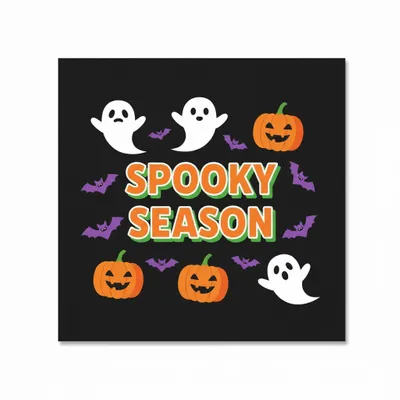 Halloween Napkins - Custom Canvas Now
