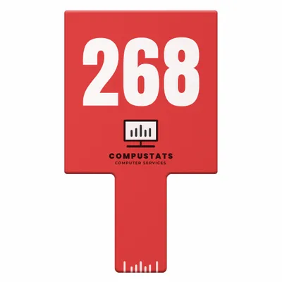 Rectangle Auction Paddles - Custom Canvas Now