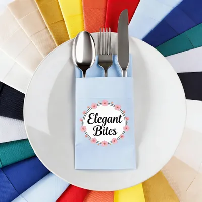 Custom Pocket Napkin - Custom Canvas Now