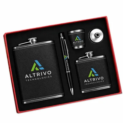 Camping Flask Sets - Custom Canvas Now