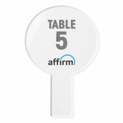 Acrylic Auction Paddles - Custom Canvas Now