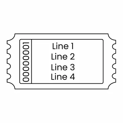 1" x 2"(Single Row) 1" x 2"(Single Row) - Custom Canvas Now