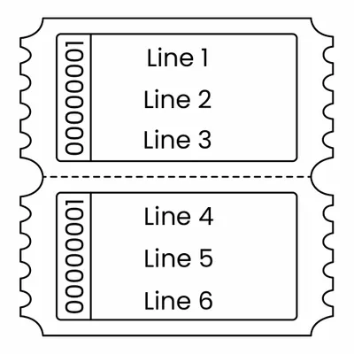 2" x 2"(Double Row) 2" x 2"(Double Row) - Custom Canvas Now