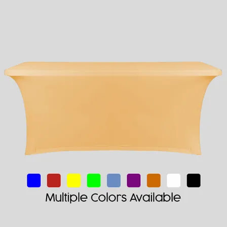 Blank Rectangle Spandex Tablecloth - Custom Canvas Now