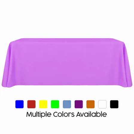 Blank Rectangle Table Throw Cover - Custom Canvas Now