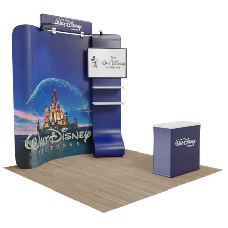 10' x 10' Trade Show Displays - Custom Canvas Now