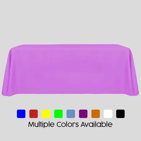 Blank Rectangle Table Throw Cover - Custom Canvas Now