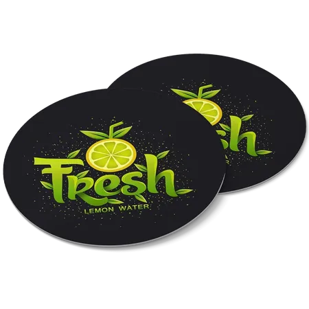 Vinyl Coasters - Custom Canvas Now