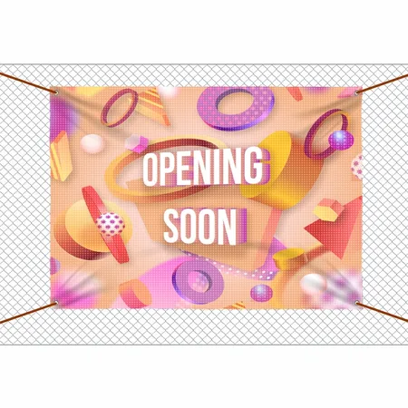 Vinyl Mesh Banners - Custom Canvas Now