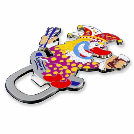 Clown Bottle Opener Keychain - Custom Canvas Now