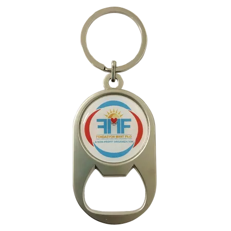 Multi-use Alloy Bottle Opener Keychain - Custom Canvas Now