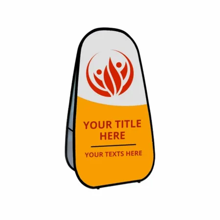 Vertical Pop Up Banners - Custom Canvas Now