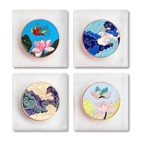 Customized Glass Alloy Coaster - Custom Canvas Now