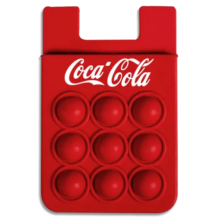 Silicone Push Pop Up Phone Wallet - Custom Canvas Now