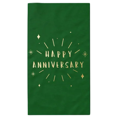 Custom Foil Stamped Towel Napkin - Custom Canvas Now