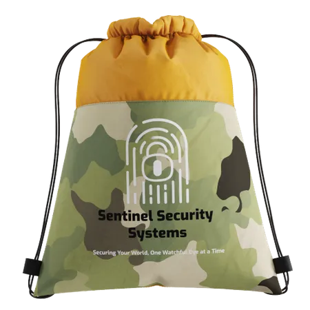 Camo Drawstring Bag Camo Drawstring Bag - Custom Canvas Now