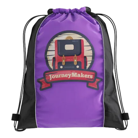 Side-Accents Drawstring Bag Side-Accents Drawstring Bag - Custom Canvas Now