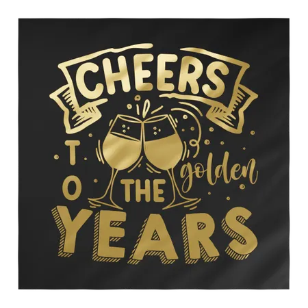 Custom Foil Stamped Beverage Napkin - Custom Canvas Now