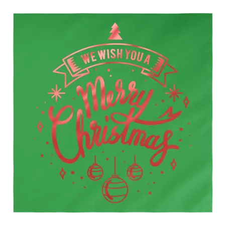 Custom Foil Stamped Luncheon Napkin - Custom Canvas Now