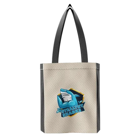 Custom Two-Tone Cotton Tote Bag Custom Two-Tone Cotton Tote Bag - Custom Canvas Now