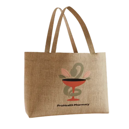 Custom Natural Jute Tote Bag Custom Natural Jute Tote Bag - Custom Canvas Now
