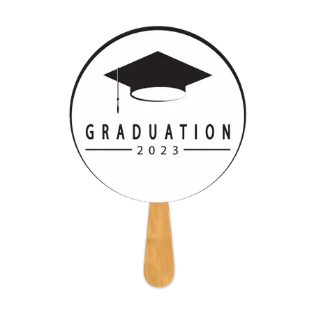 Graduation Hand Fans - Custom Canvas Now
