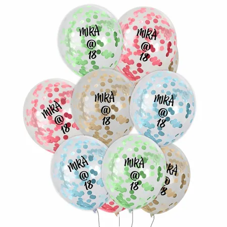 Confetti Balloon Confetti Balloon - Custom Canvas Now