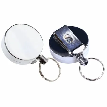 Compact Reel Keychain