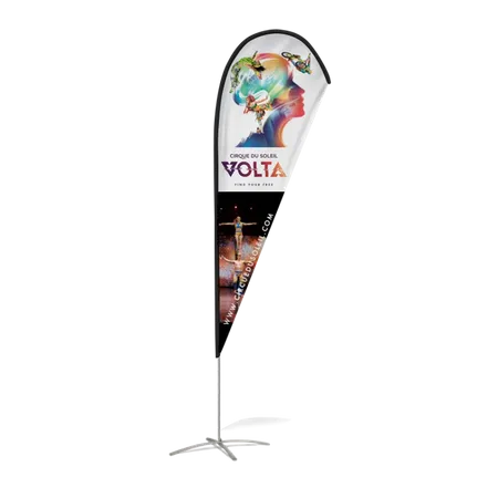 Teardrop Flag - Custom Canvas Now