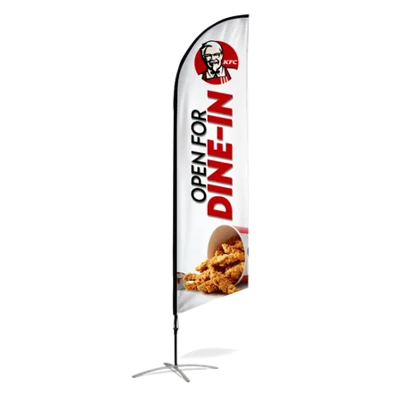 Feather Flag - Custom Canvas Now