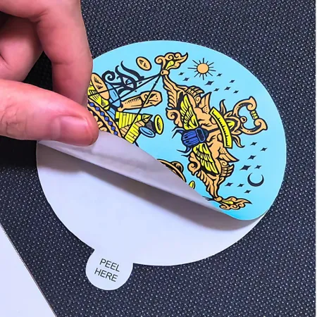 Easy Peel Die Cut Stickers - Custom Canvas Now