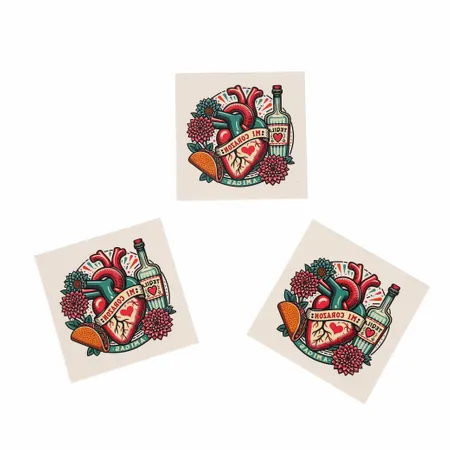 Temporary Tattoos - Custom Canvas Now