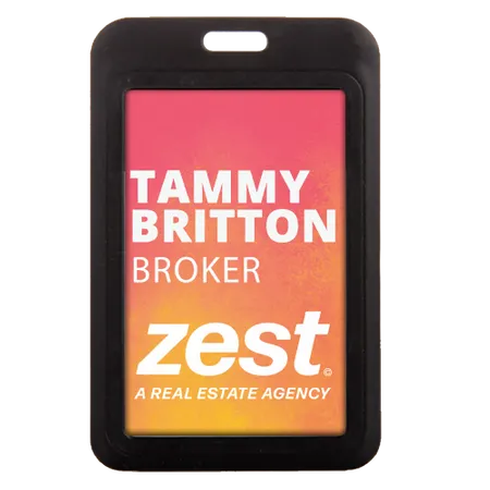 Full Color Printed Plastic Holder - Custom Canvas Now