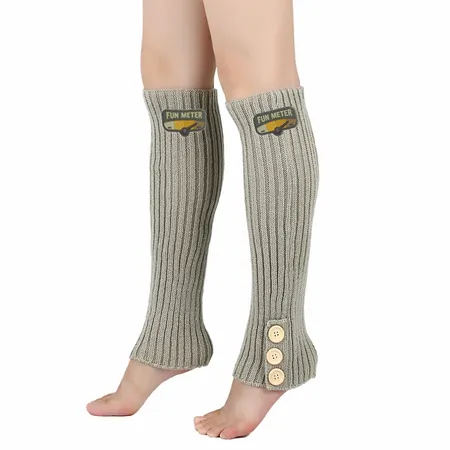 Button Trace Leg Warmer - Custom Canvas Now