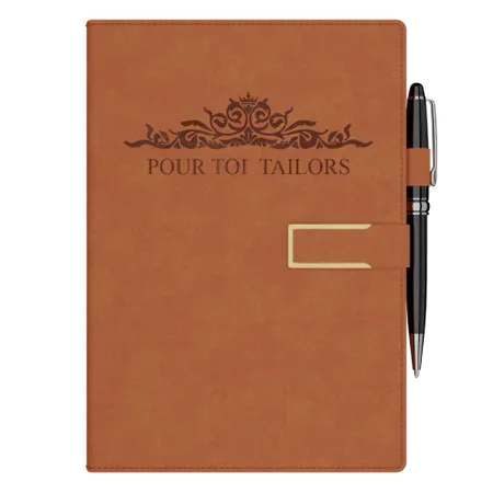 Leren notitieboeken & dagboeken - Custom Canvas Now