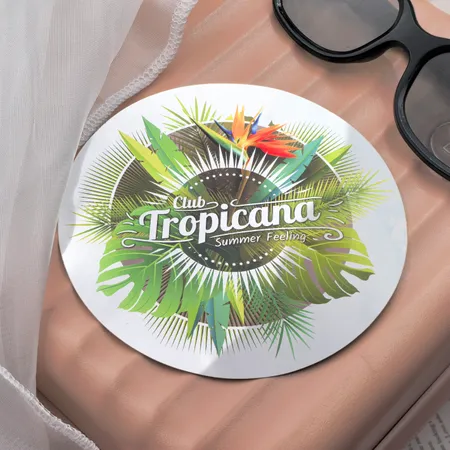 Metallic Silver Paper Stickers - Custom Canvas Now