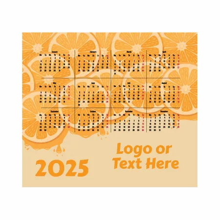 Custom Orange Mouse Pad - Custom Canvas Now