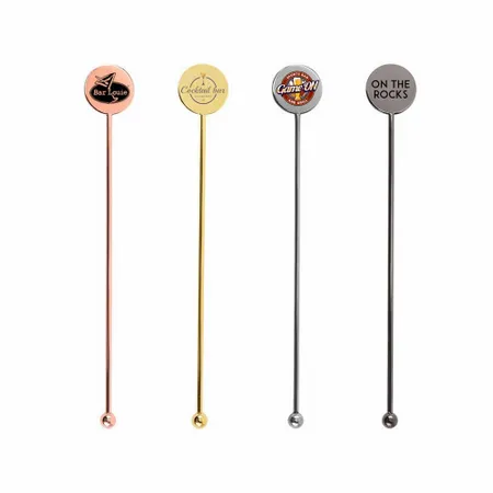 Stainless Steel Stir Sticks Stainless Steel Stir Sticks - Custom Canvas Now
