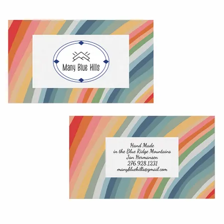 Slim Business Cards - Custom Canvas Now