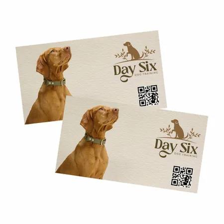 QR Businesss Cards - Custom Canvas Now