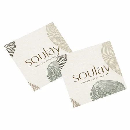 Square Business Cards - Custom Canvas Now