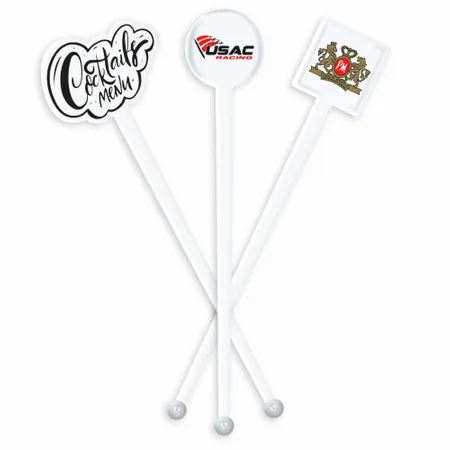 Transparent Stir Sticks Transparent Stir Sticks - Custom Canvas Now