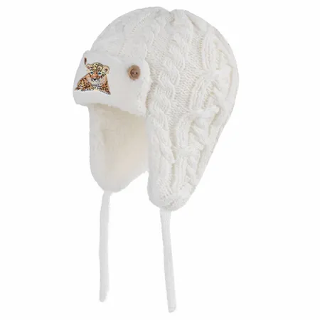 Cozy Cotton Kid Beanies with Earflaps - Custom Canvas Now