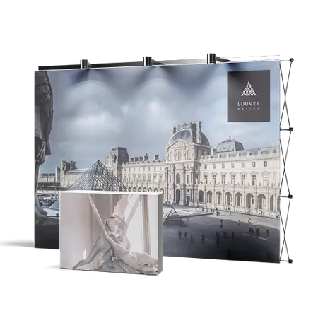 Pop Up Straight Displays - Custom Canvas Now